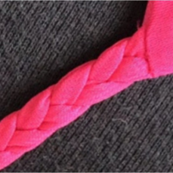 Soprano hot pink midi halter chiffon swing dress S - Picture 4 of 6